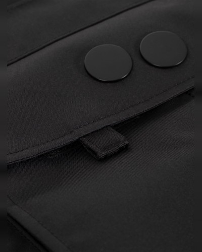 Blok Medium Construct Black Backpack PINQPONQ