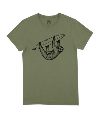T-shirt vert Sloth & Surf...