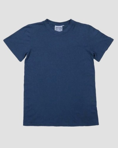 Navy Hemp-Cotton Tee JUNGMAVEN
