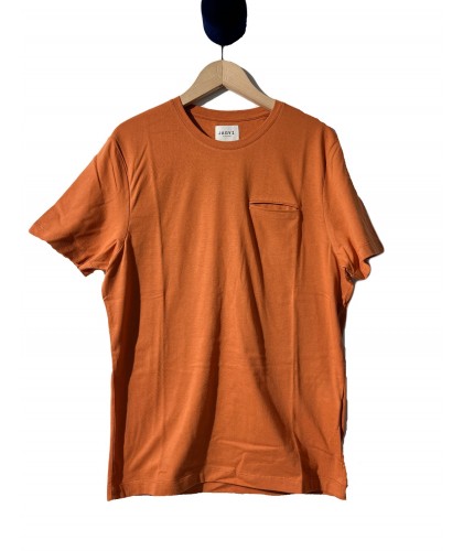 T-shirt en coton bio orange...