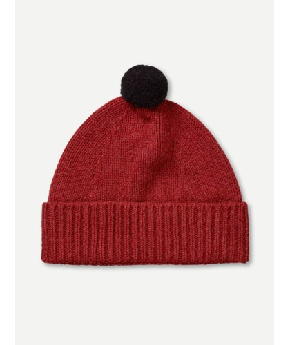 Lambswool Red Hat Black...