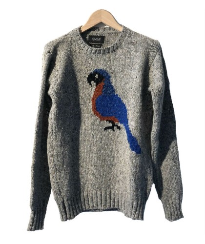 Pull ‘Parrot Life’ gris...