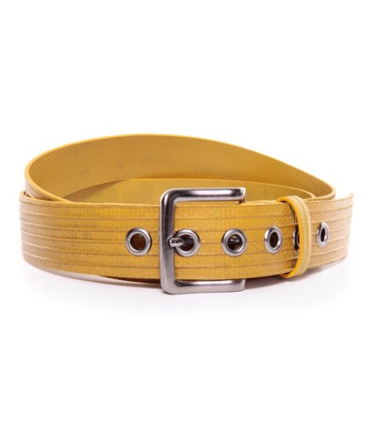 Yellow Fire Hose Belt ELVIS...