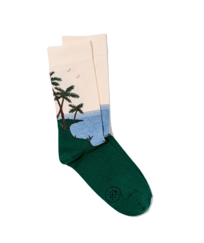 Island Ivory Socks ROYALTIES