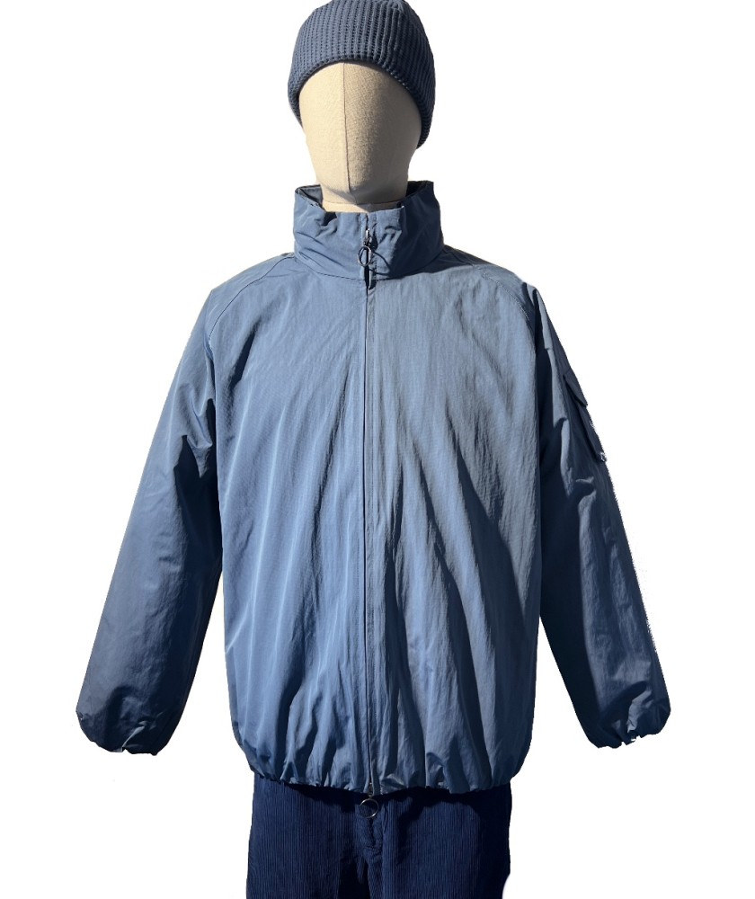 Blouson imperm able Short Tracker Ripstop Blue WELTER SHELTER