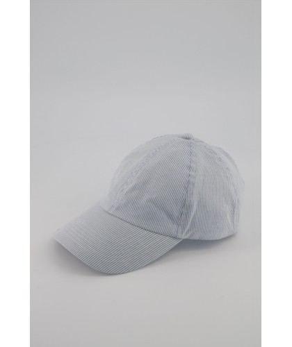 Light Blue Striped Hat JAGVI