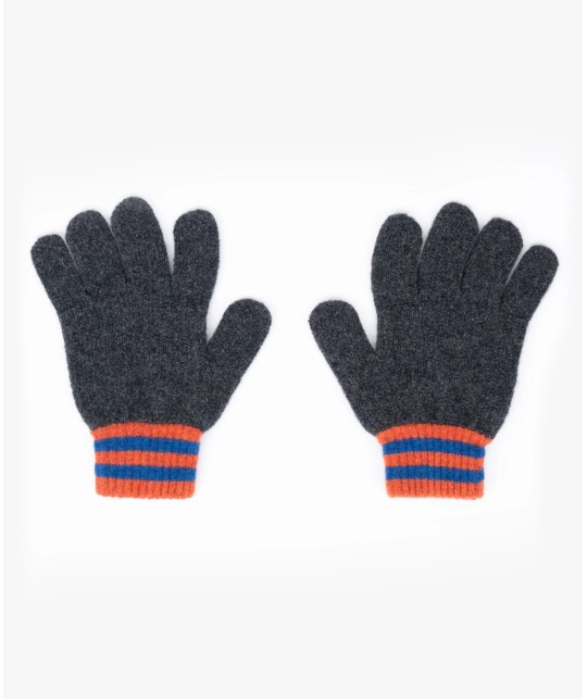 Gants en laine Love Gloves Vintage Orange HOWLIN’