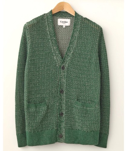 Marled Green Cotton...