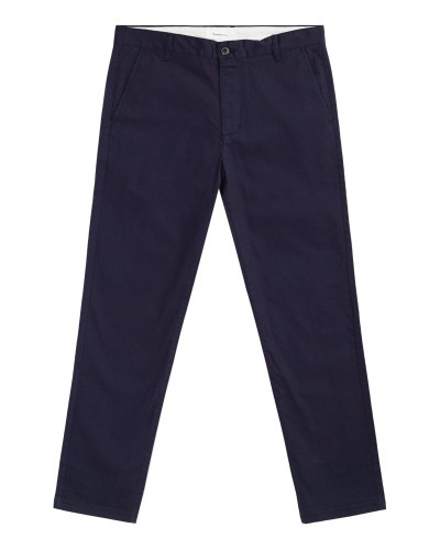 Chuck Navy Herringbone Chino Pants KNOWLEDGE COTTON APPAREL