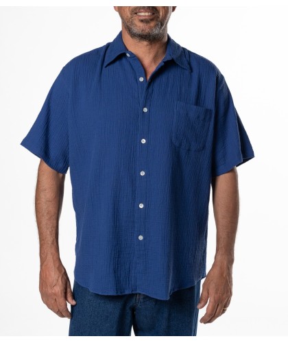 Roque Blue Shirt LA PAZ