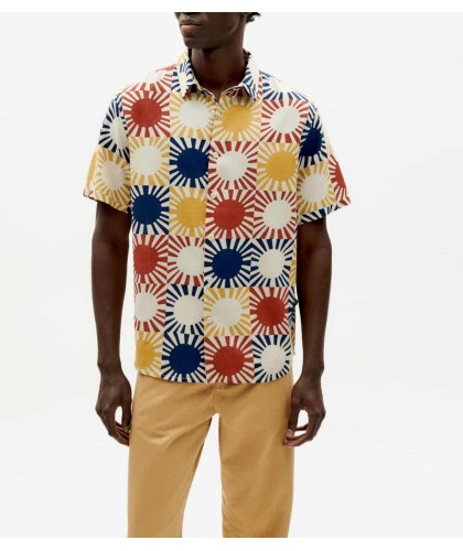 Tom Sol Grid Shirt THINKING MU