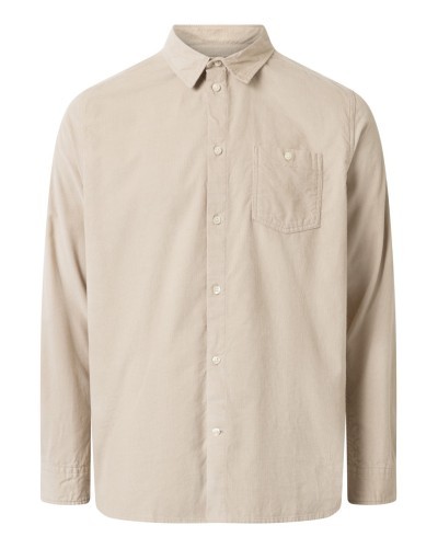 Greige Organic Cord Shirt KNOWLEDGE COTTON APPAREL
