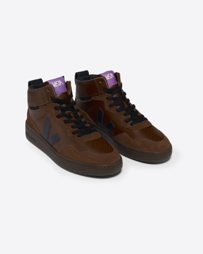 V95 O.T. Leather Walnut Black VEJA