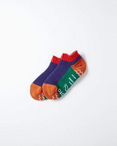 Red / Navy Room Socks ROTOTO