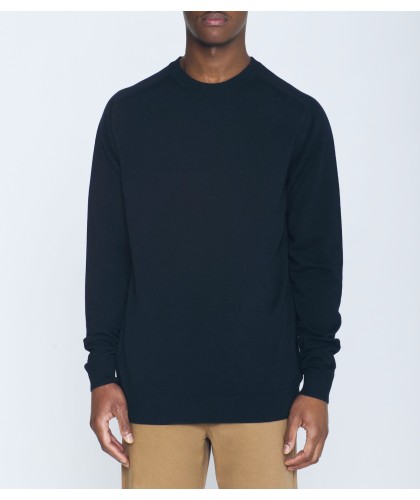 Light Navy Merino Crewneck...