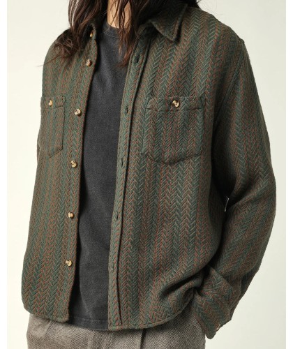 Sawtooth Green Overshirt...