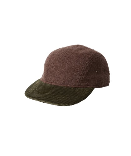 Casquette laine-velours...