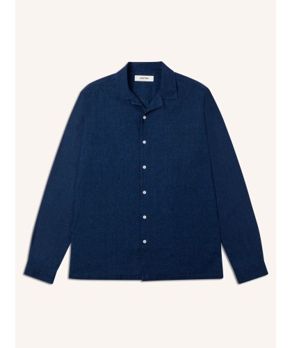 Tain Indigo Cotton Linen...