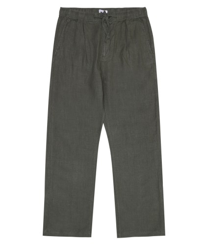 Olive Organic Linen Pants...