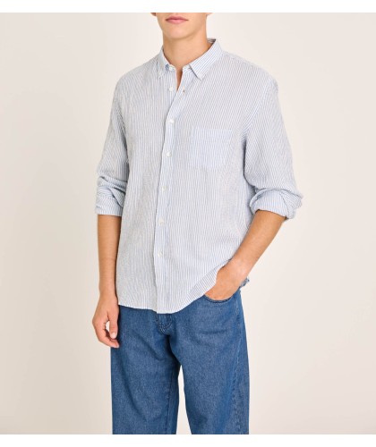 Branco Azure Stripes Shirt...