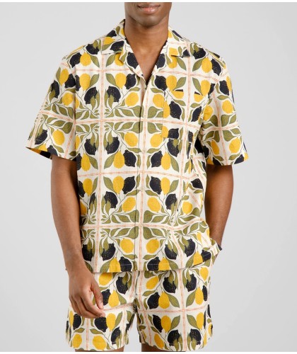 Marstrand Lemon Tiles Shirt...