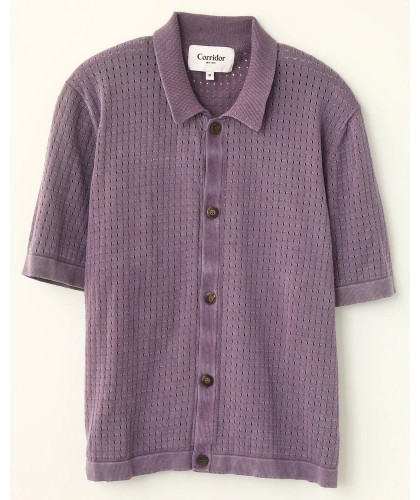 Washed Purple knit shirt...