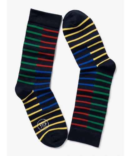 Alex Navy Socks ROYALTIES