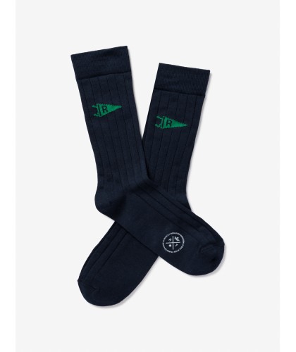 Simon Navy Socks ROYALTIES