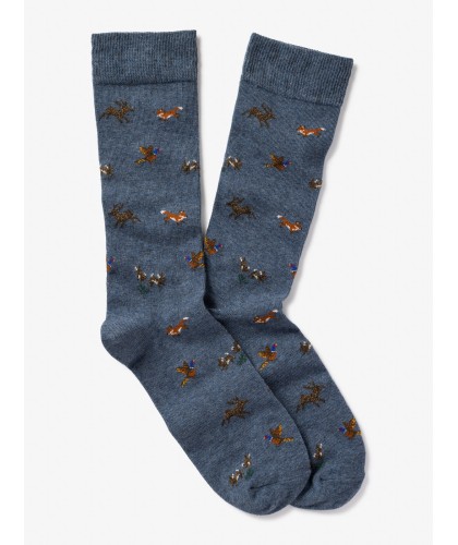 Chaussettes Scott Cyan...