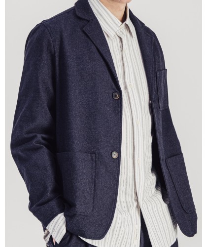 Veste Citizen Bleu Chiné...