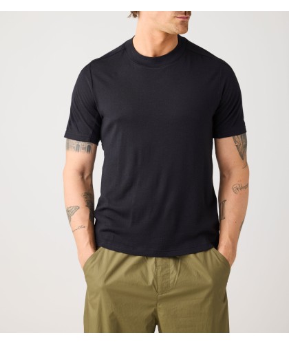 Black Merino Tee KNOWLEDGE...