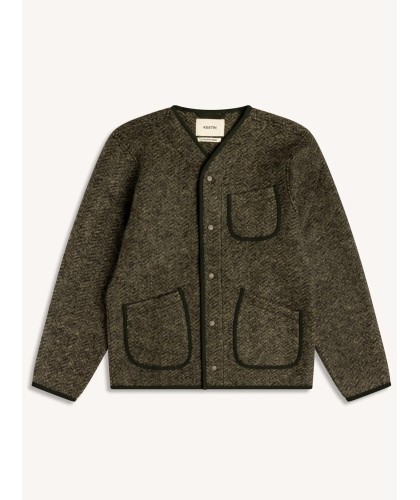 Neist Moss Herringbone Wool...