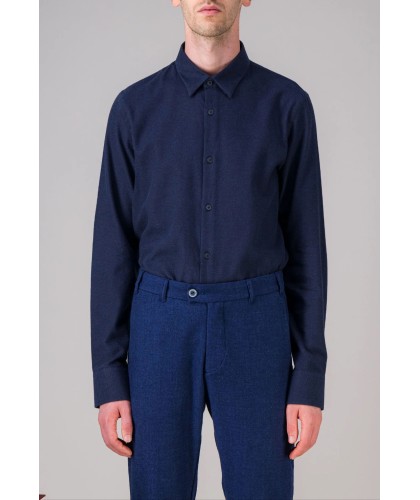 Blue Organic Flannel Shirt...