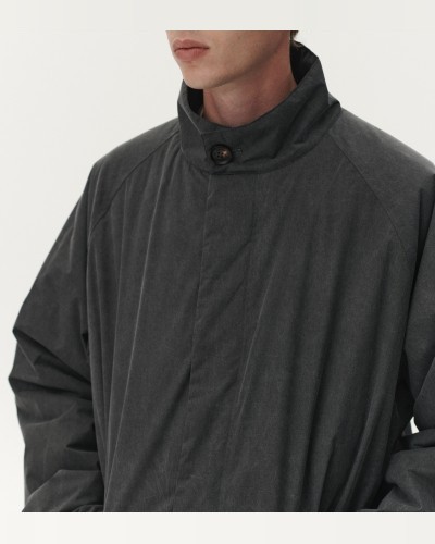Short Coach Washed Black Jacket WELTER SHELTER