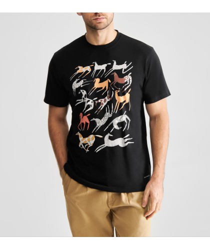 T-shirt Mustang Party Noir...