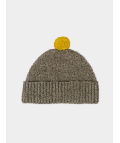 Brushed Moss Pompom Hat JO...