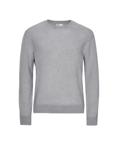 Merino Heather Grey Crewneck Sweater COLORFUL STANDARD