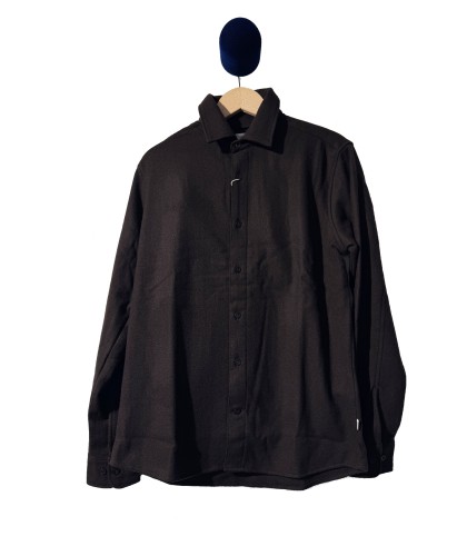 Surchemise Merino Chocolat...