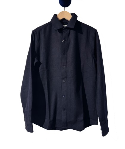 Merino Navy Overshirt...