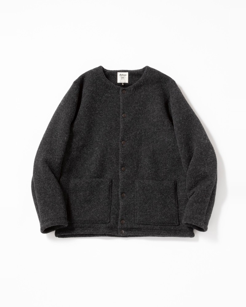 Charcoal Wool Jacket JACKMAN