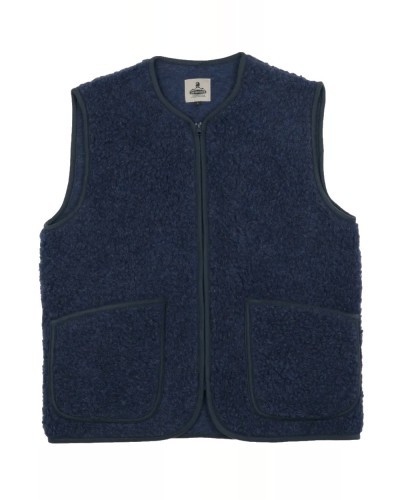 Pepitko Dark Blue Wool Jacket COLDBREAKER