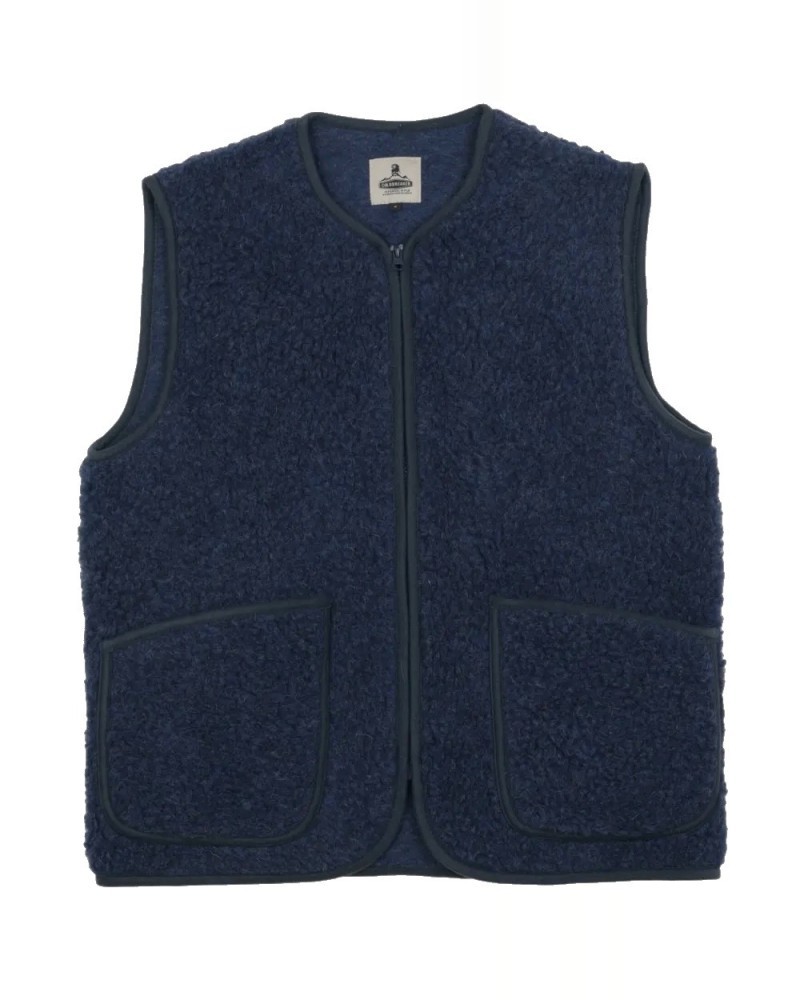Pepitko Dark Blue Wool Jacket COLDBREAKER