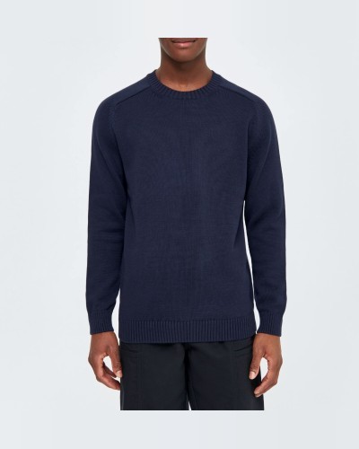 Pull coton bio marine KNOWLEDGE COTTON APPAREL