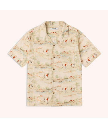 Chemise Crammond Golf Print...