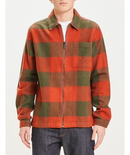 Surchemise zippée en...