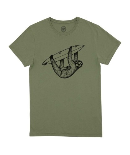 T-shirt vert Sloth & Surf...