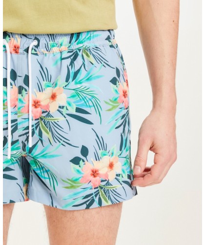 Short de bain recyclé à...