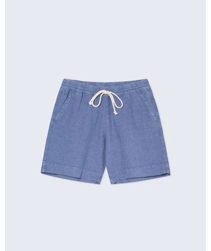 Pestana Indigo Linen Shorts...