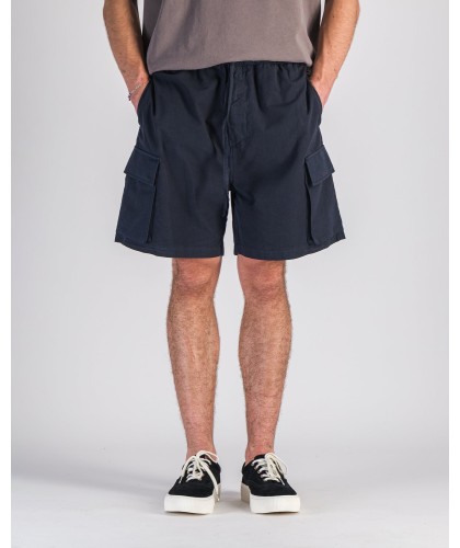 Black Cargo Cotton-Tencel...