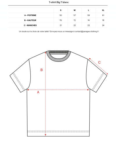 Big T Blue Tee PARAGES